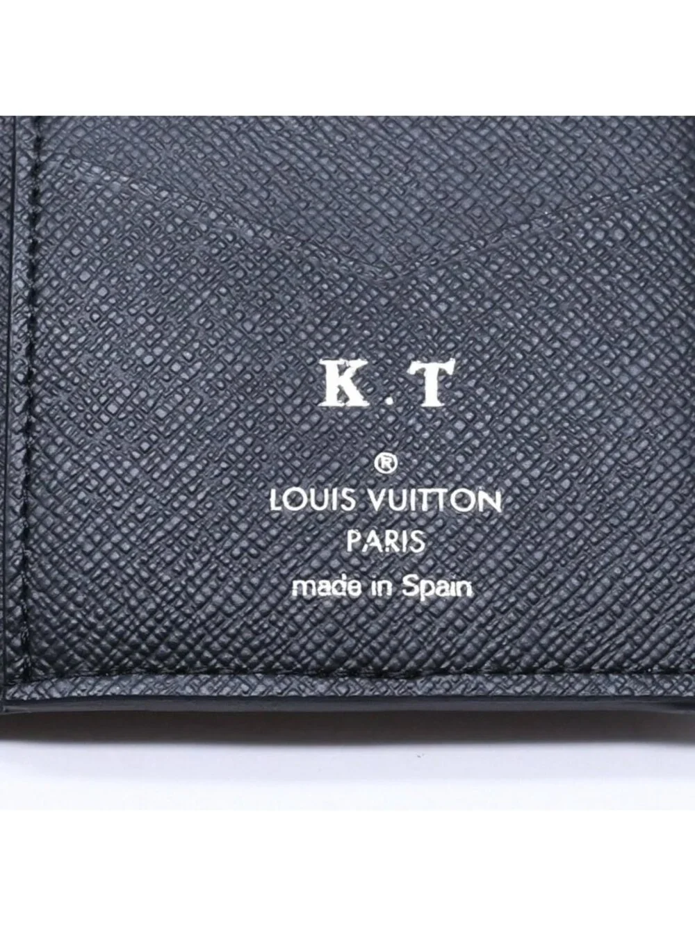 Louis Vuitton Pocket Organizer Card Case KT Damier Black